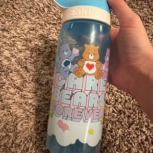 Care Bears Forever Kids Water Bottle - Blue and Pink